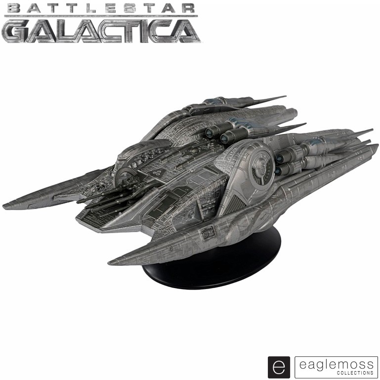 Eaglemoss Battlestar Galactica Cylon Heavy Raider Ship Replica